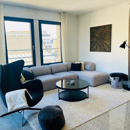 Апартаменти Lux Penthouse - Office, Terrace, Gym & Parking Люксембург Екстер'єр фото