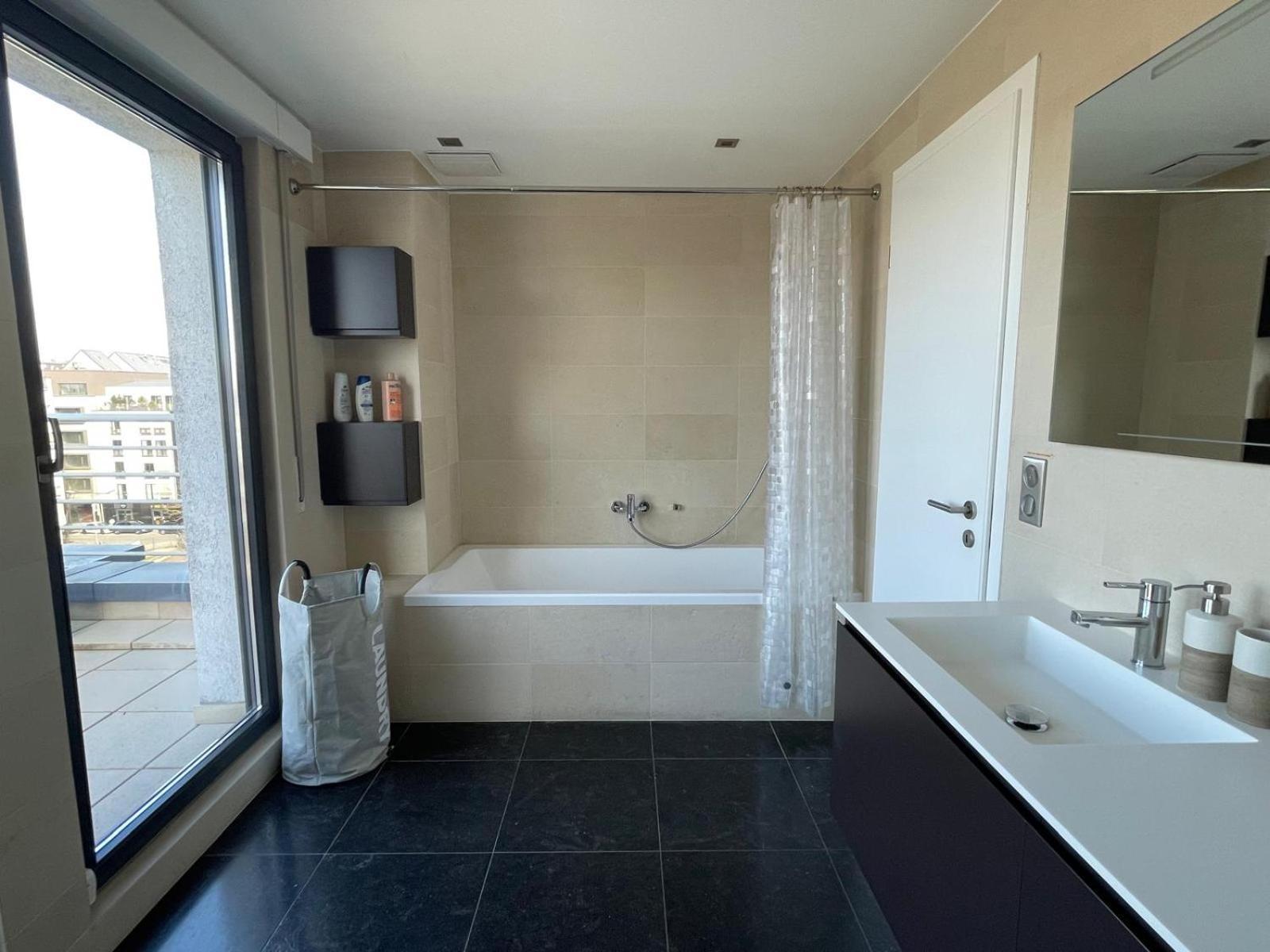 Апартаменти Lux Penthouse - Office, Terrace, Gym & Parking Люксембург Екстер'єр фото