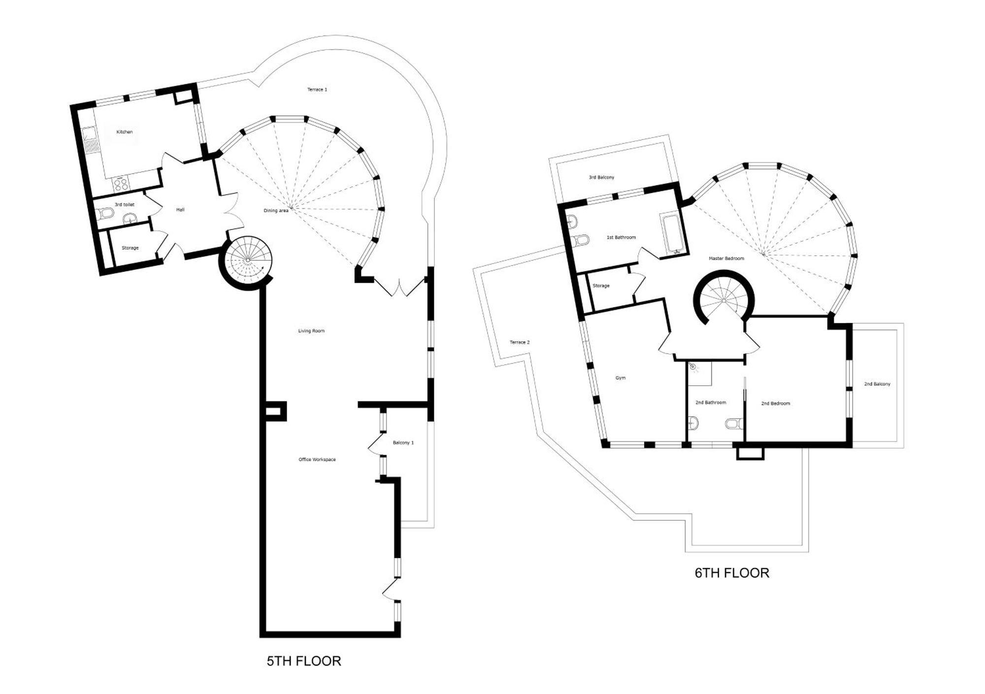 Апартаменти Lux Penthouse - Office, Terrace, Gym & Parking Люксембург Екстер'єр фото